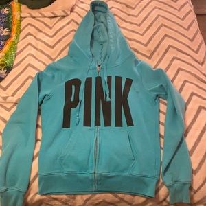 Small Blue jacket. Brand is Pink.